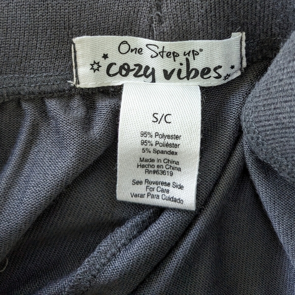 NWT One Step Up Cozy Vibes Super Soft Joggers Small - Picture 5 of 6